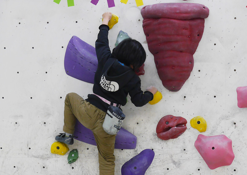 bouldering kids