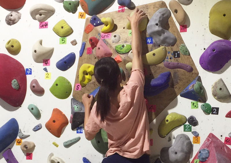 Bouldering Toyota store